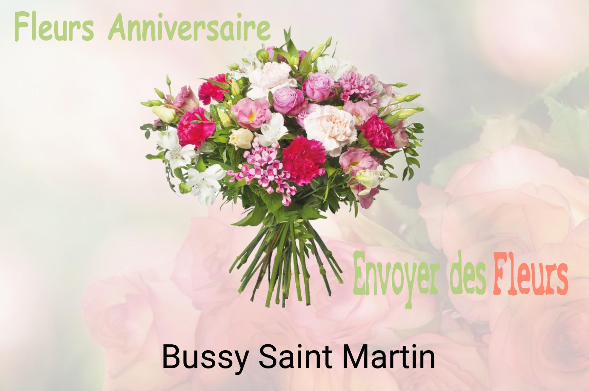 Bouquet de fleurs d’anniversaire livré à Bussy-Saint-Martin
