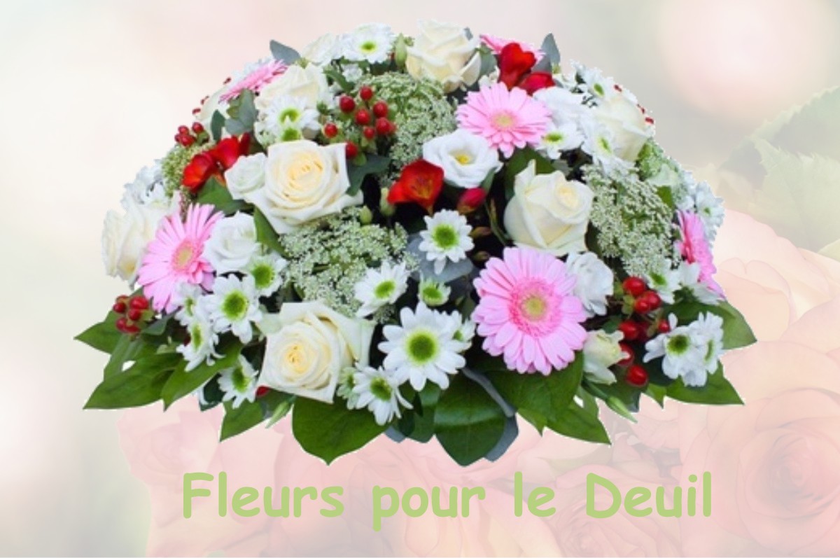 fleurs deuil BUSSY-SAINT-MARTIN